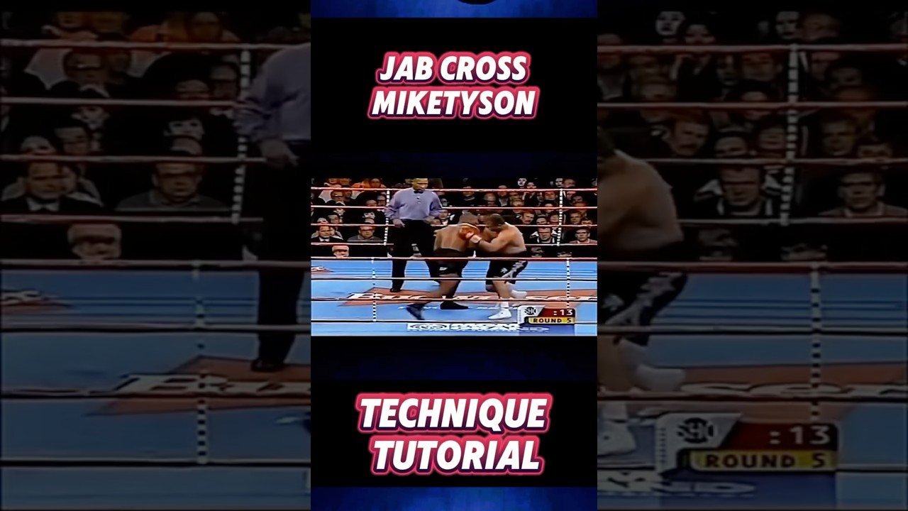 Jab-Cross Combo Like Mike Tyson &ndash; Precision & Power! Fighting 🥊 #MikeTyson #JabCross #BoxingCombo