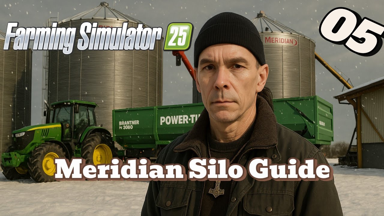 DU bruger dine siloer forkert!  Meridian Silo Guide  - FS25 - Sæson 02 - Afsnit 05