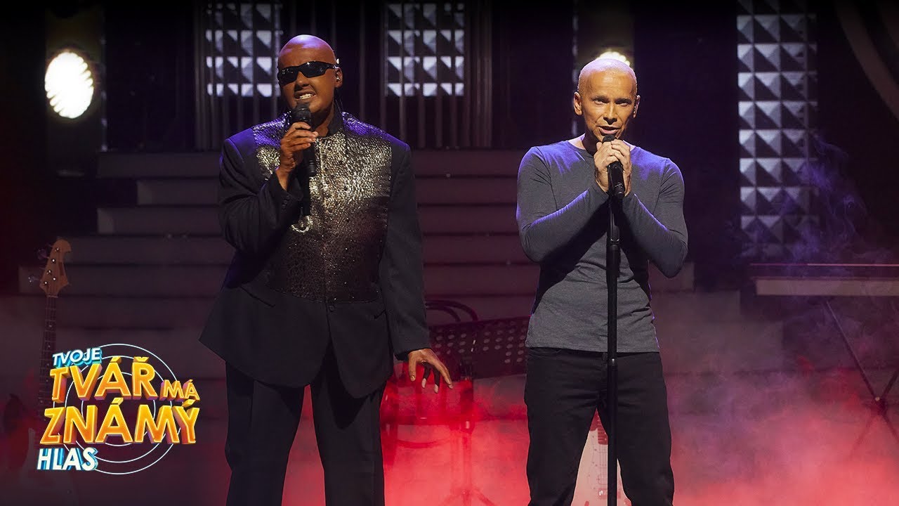 Vojtěch Drahokoupil & Jan Révai jako Stevie Wonder & Sting 