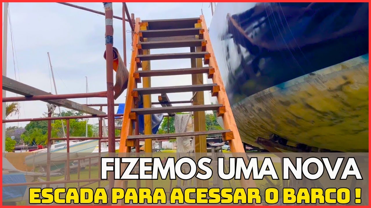 TIVEMOS que REFAZER a ESCADA externa! T1.ep164
