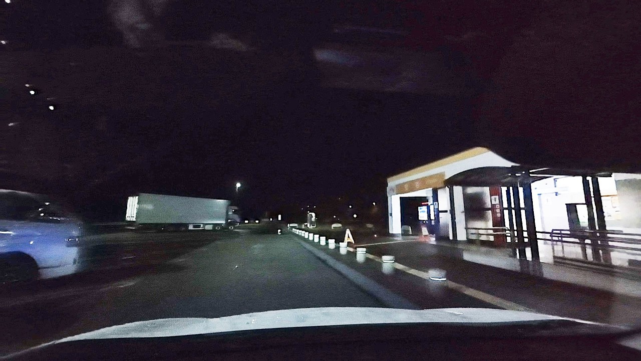 94 Minutes of Empty Night Highway ASMR in Japan | Calm Driving Sounds ⛄️2