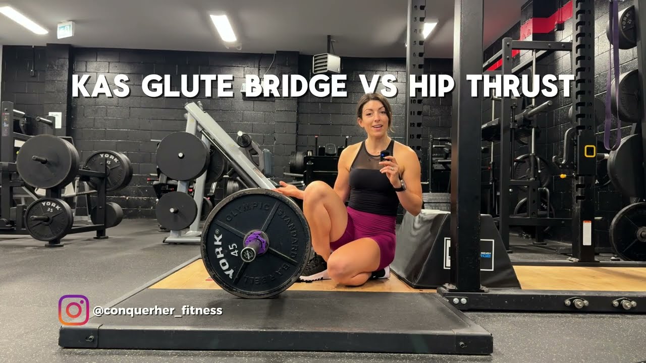 Hip Thrust vs KAS Glute Bridge: what's the difference?