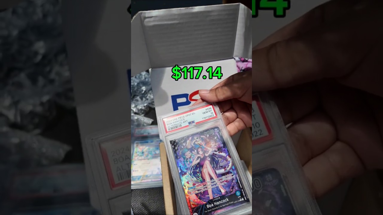 Graded PSA Results!! #gamestop #psagraded #onepiece #pokemon #psa10 #pokemonpulls #onepiecepulls