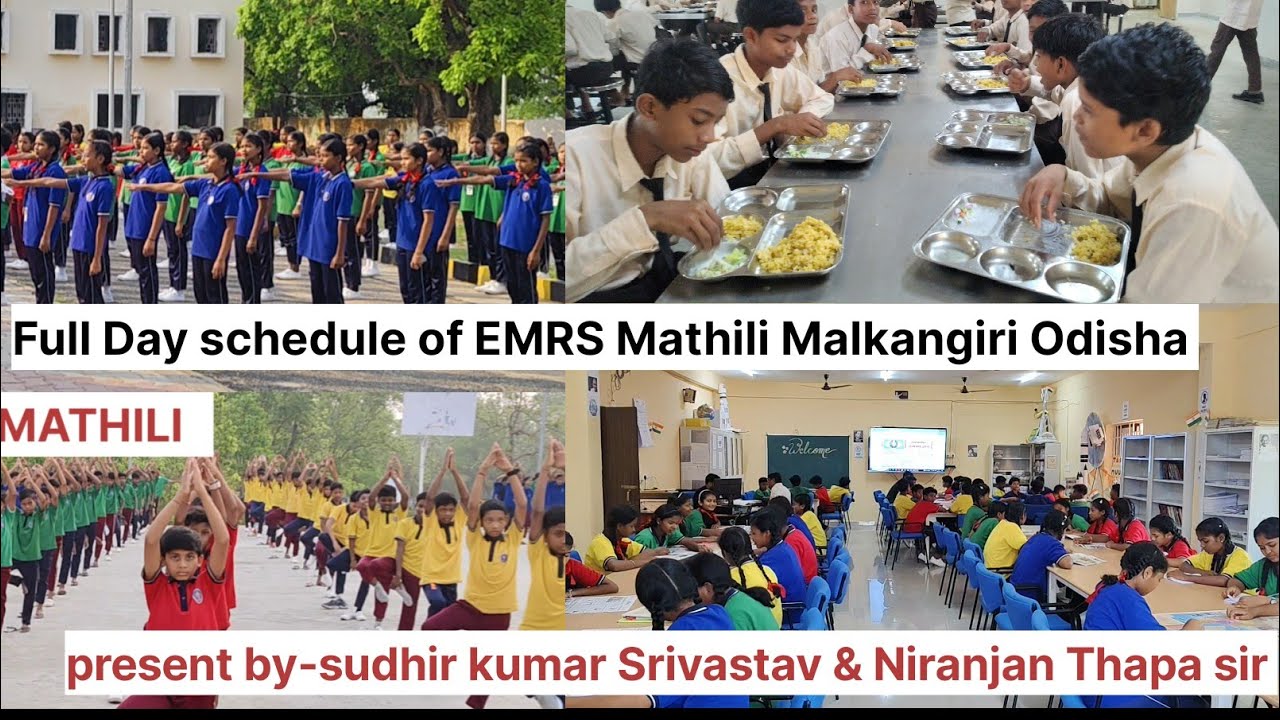 Daily Routine of EMRS Mathili from 5:30 AM to 10:30 PM | Morning to Night Routine.