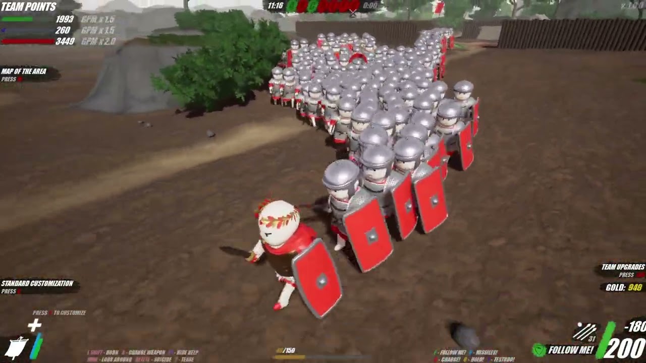 Ruining Shieldwall With TOO MANY TROOPS!!!