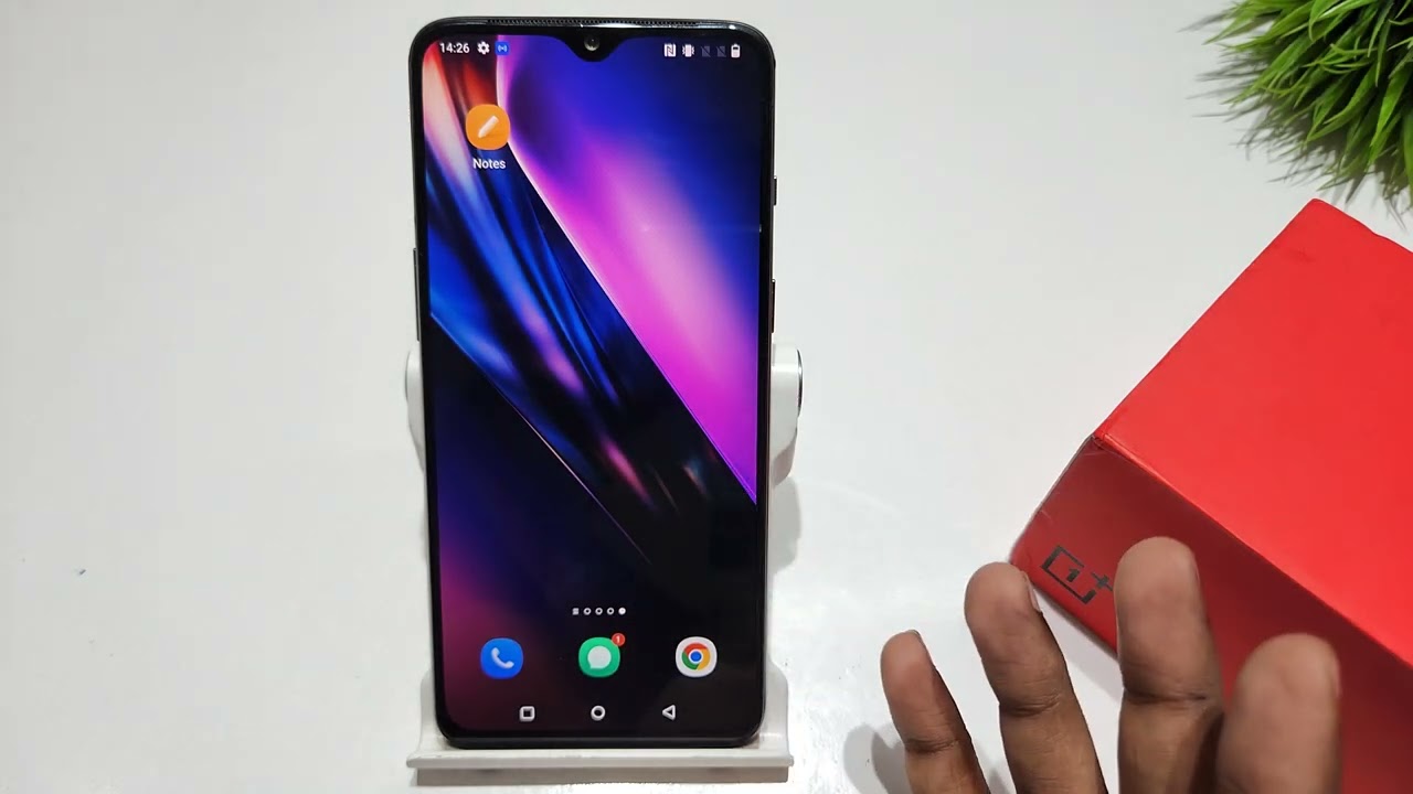 How to set swipe down notification drawer in oneplus 6,6T | Swipe down notification drawer