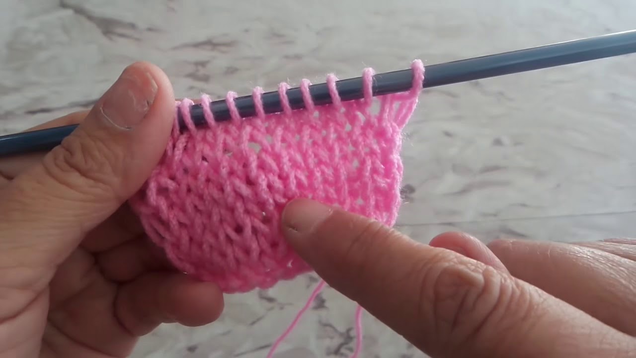 TEJIDO DE DOS AGUJAS PARA PRINCIPIANTES PT.2 || TEJIDO CREATIVA