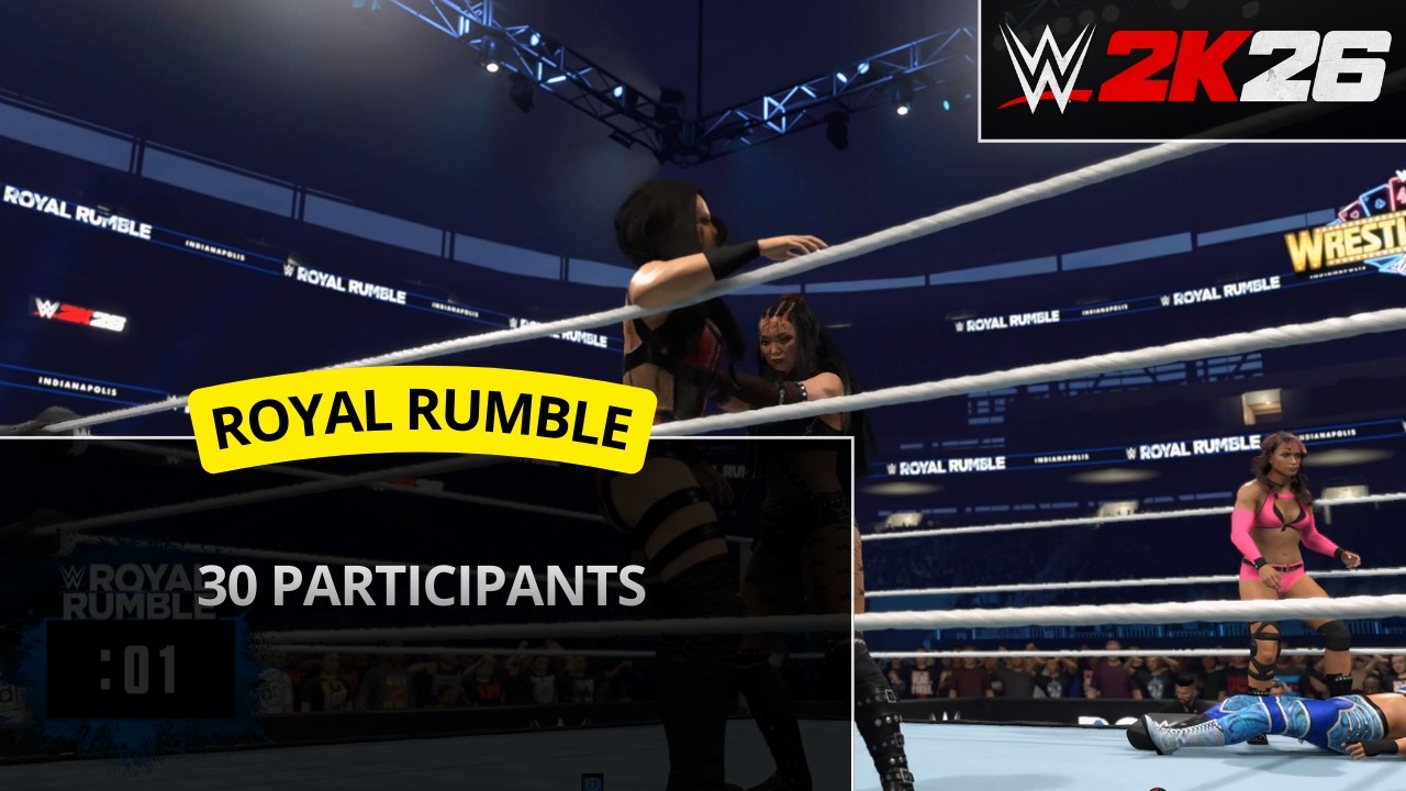 WWE 2K26 – 30-Man Royal Rumble Match (#4)