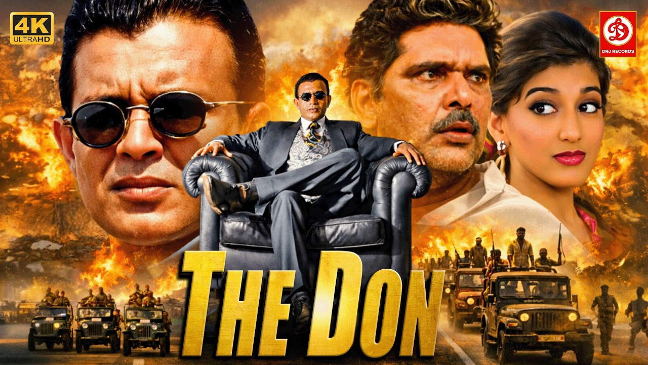 The Don {4k} - Mithun Chakraborty, Sonali Bendre, Jugal Hansraj, Raza Murad, | 90's Action Movie