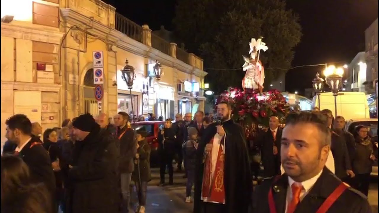 BISCEGLIE - Festa esterna SAN TRIFONE Martire - Processione cittadina