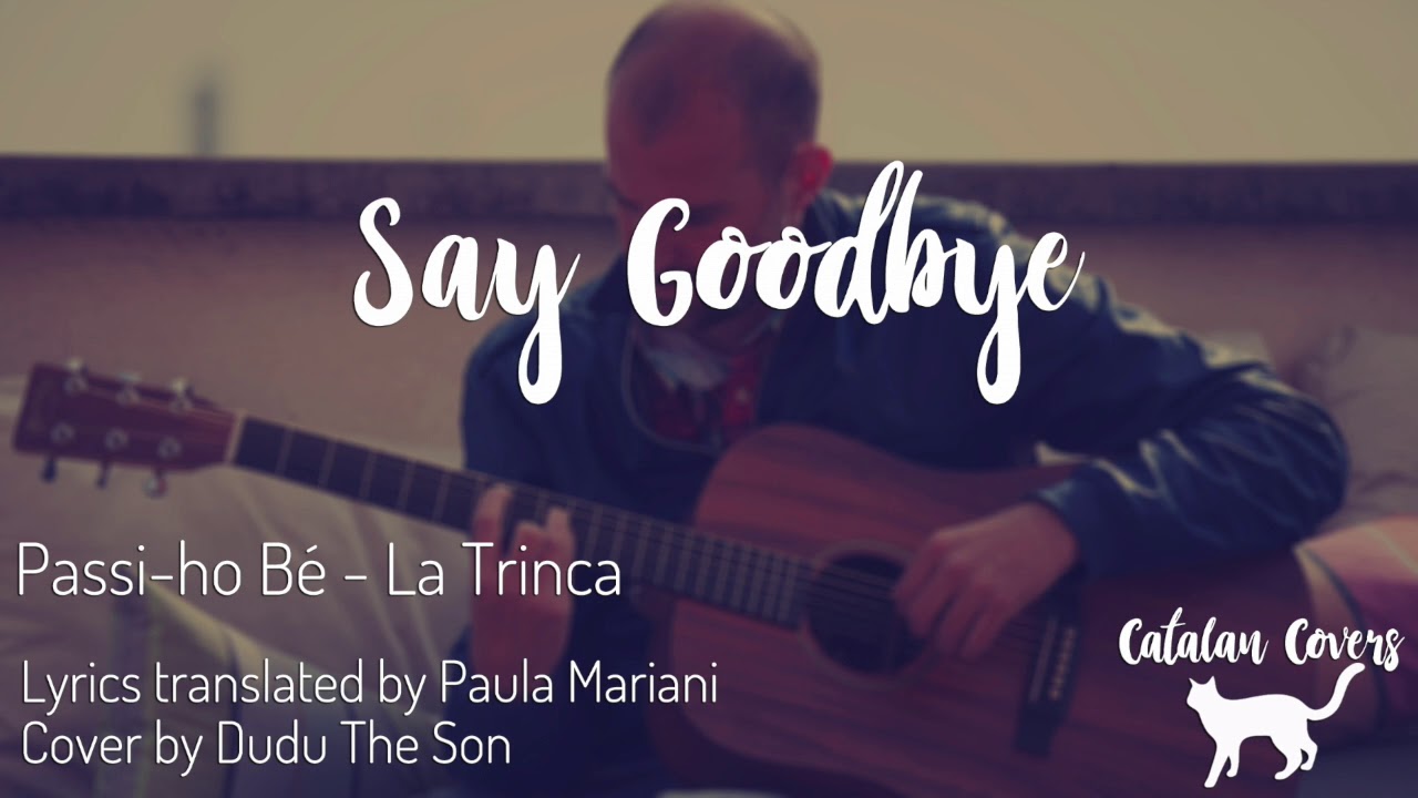 La Trinca - Passi-ho bé [cover] Say Goodbye - Dudu The Son | Catalan Covers
