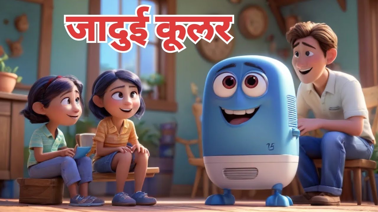 जादुई कूलर की कहानी |JADUI COOLER | morall story |cartoon video #moral