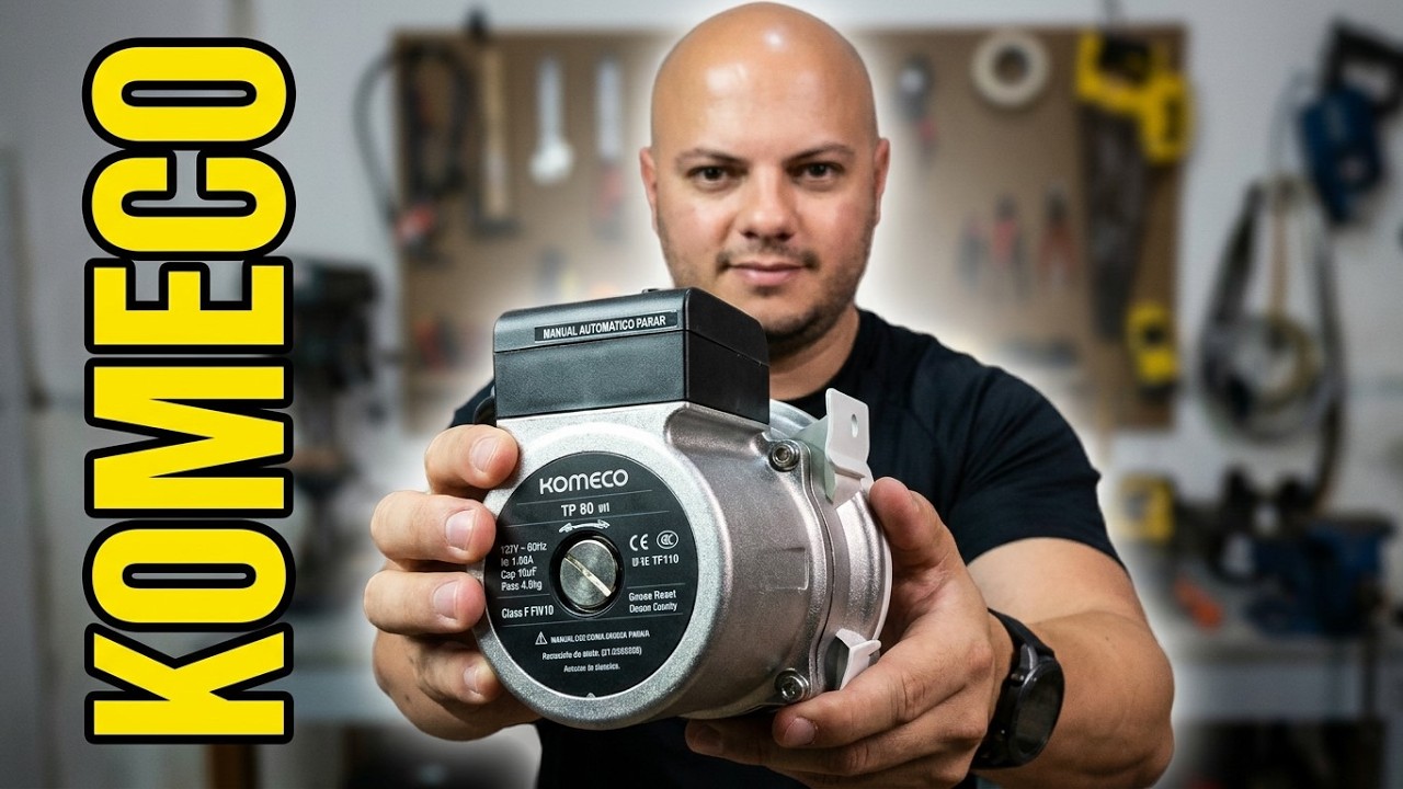 UNBOXING Pressurizador TP 80 15 Mca Komeco 248w