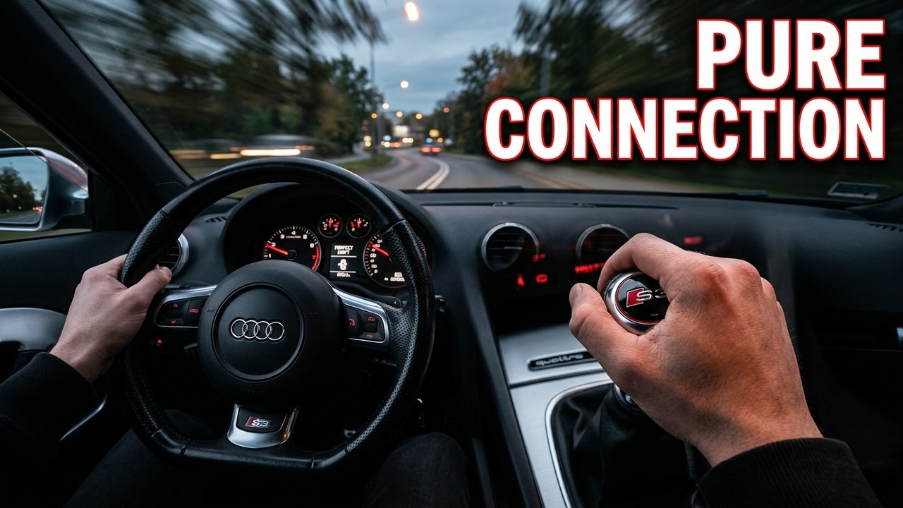 AUDI S3 8P MANUAL 320HP POV DRIVE 4K