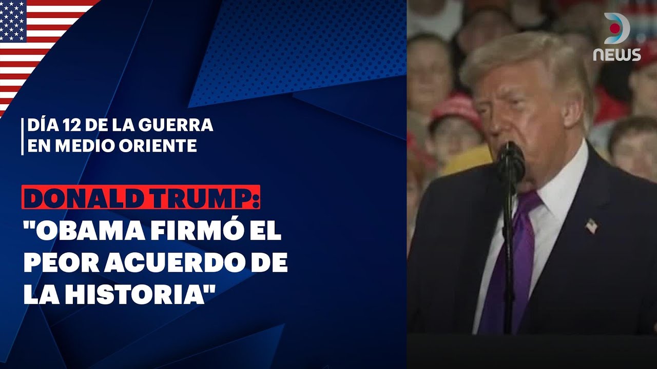 🇺🇸 Habla el presidente de los Estados Unidos, Donald Trump | DNews