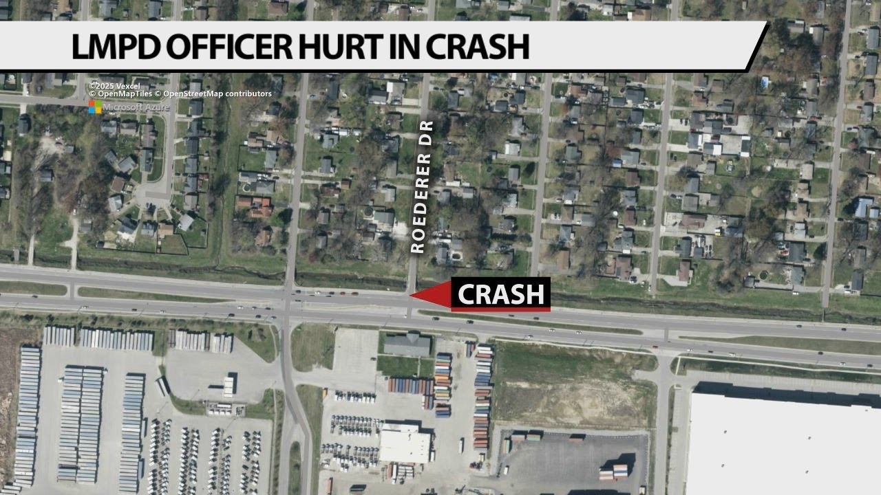 Off-duty LMPD officer seriously injured in semitruck crash on Fern Valley Road