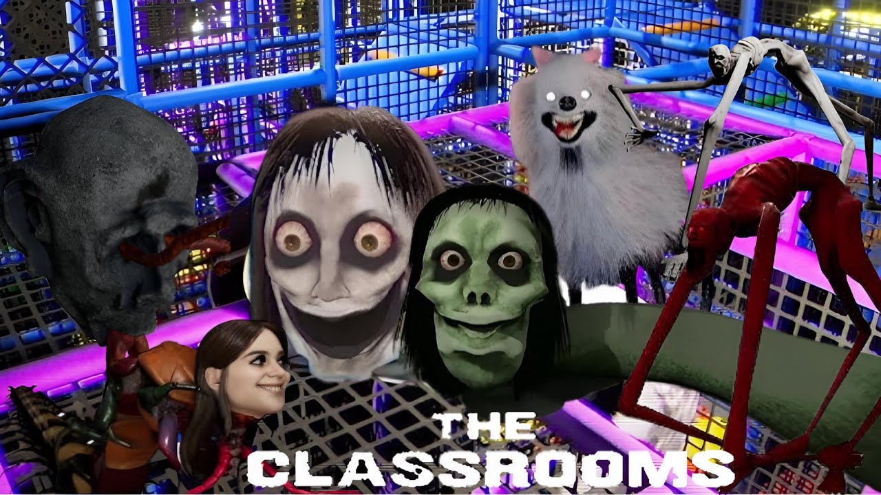 ALL MONSTERS in the Playroom Can I Escape Alive? (the classrooms)