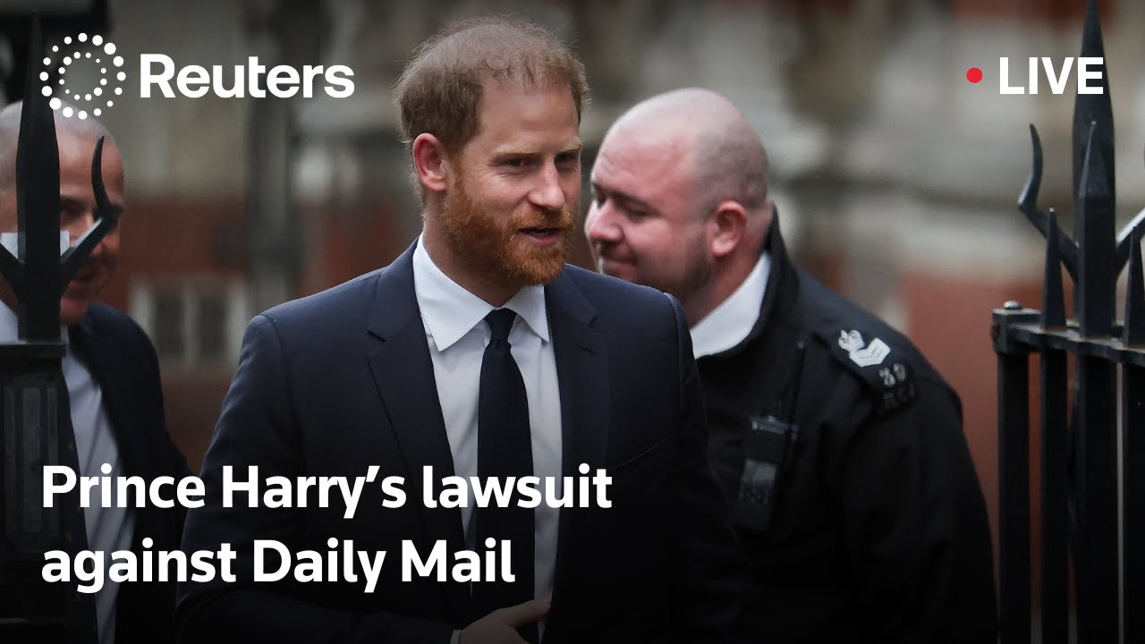 LIVE: Prince Harry’s lawsuit against Daily Mail continues