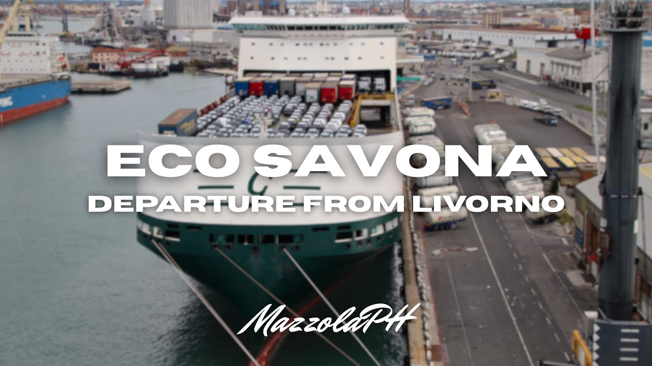 ECO SAVONA | Departure from LIVORNO