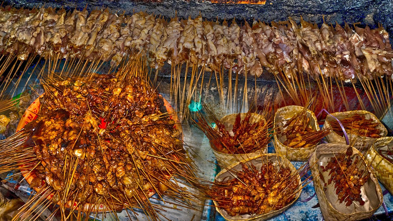 LUDES RIBUAN TUSUK !!!!! 80 SAMPE 100 AYAM SEHARI !! INI DIA PALING LEGEND !! SATE PONOROGO H TUKRI