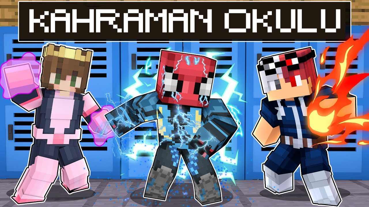 KAHRAMANLAR  SÜPER GÜCÜM NE? 🦸‍♂️ HİKAYE 1.BÖLÜM - Minecraft