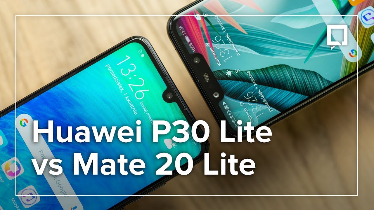 HUAWEI P30 LITE czy MATE 20 LITE? - Porównanie