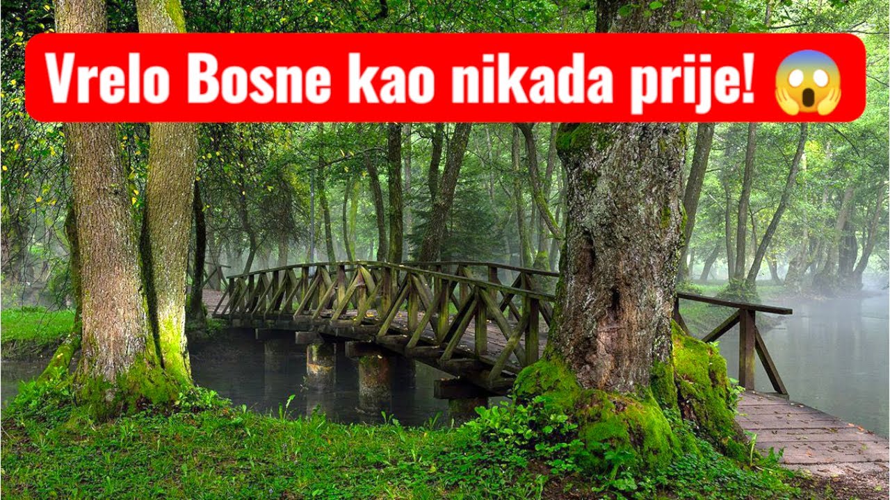 BOSNA U ČUDU! Vrelo Bosne privlači CIJELI SVIJET! 🤯🌍