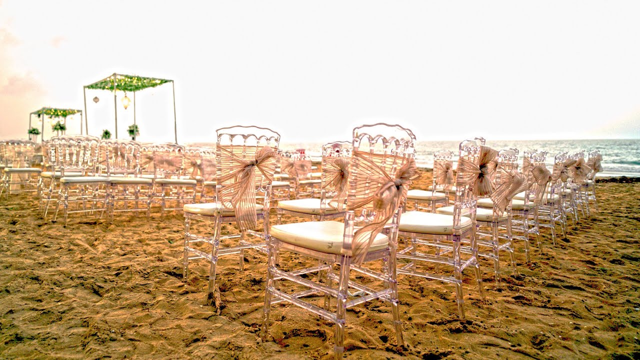 Sea Side Marrage Decoration in Kerala  #beachwedding #wedding #thrissur #kochi #destinationwedding