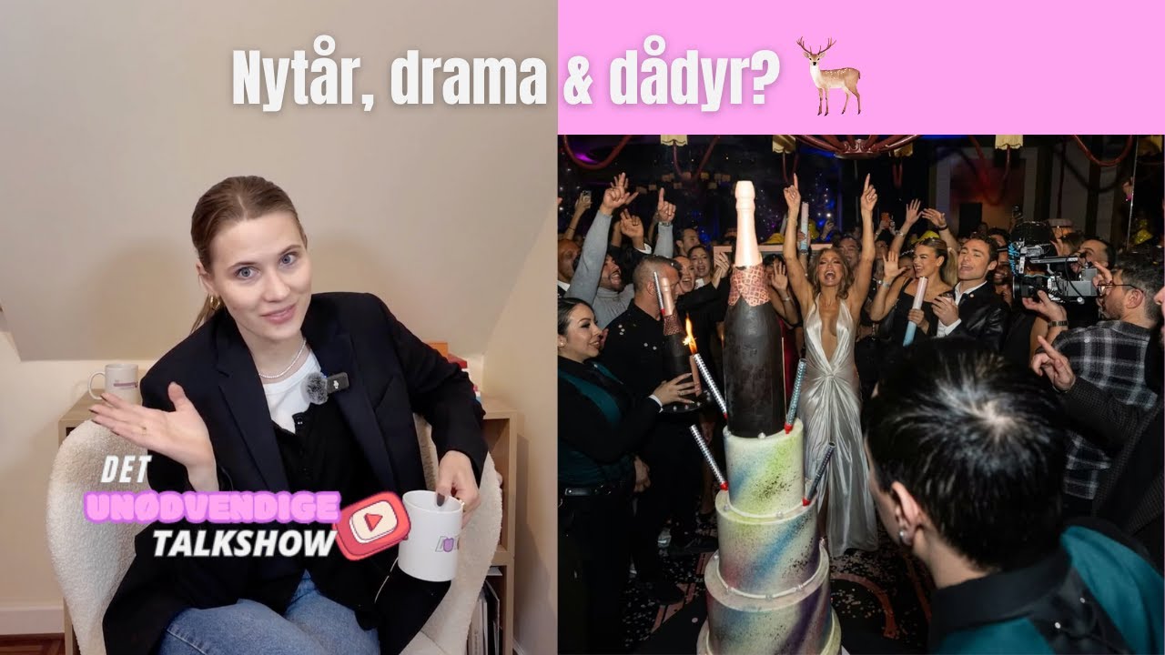 Det Unødvendige Talkshow - Nytår i celeb land, kendisbrud & forlovelser + er deer print det nye?
