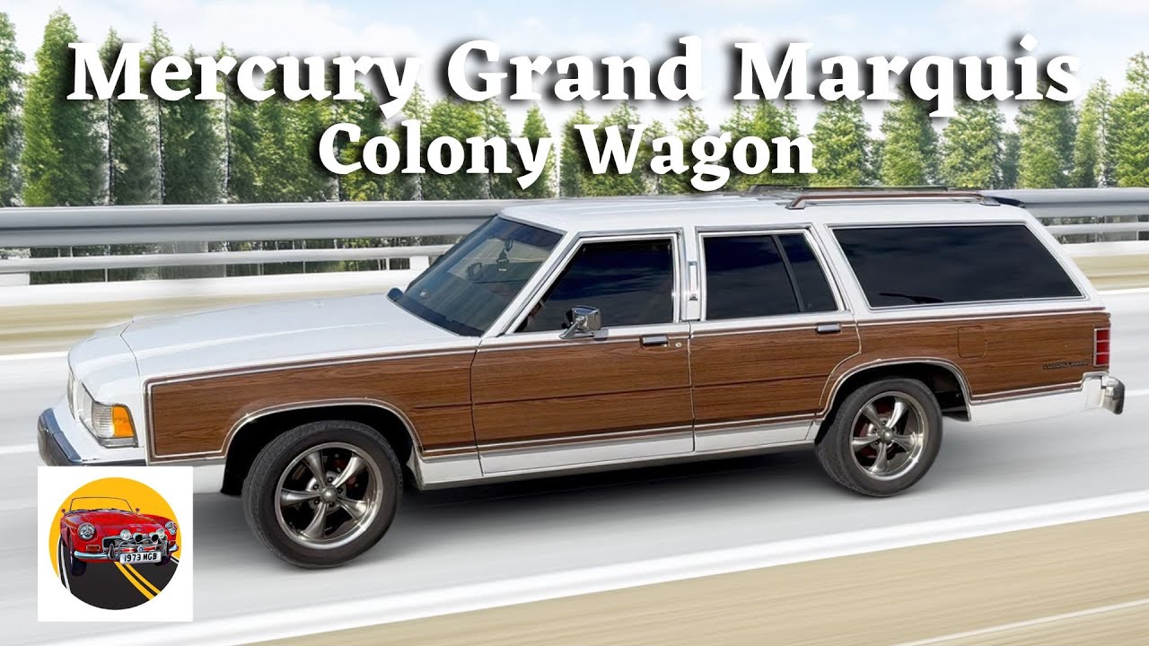 1988 Mercury Grand Marquis Colony Park Station Wagon!