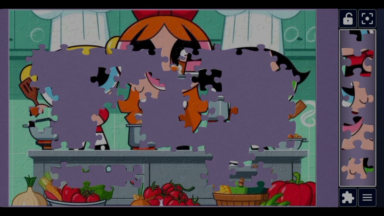 Powerpuff Girls Kitchen Chaos //Cartoon jigsaw puzzle 