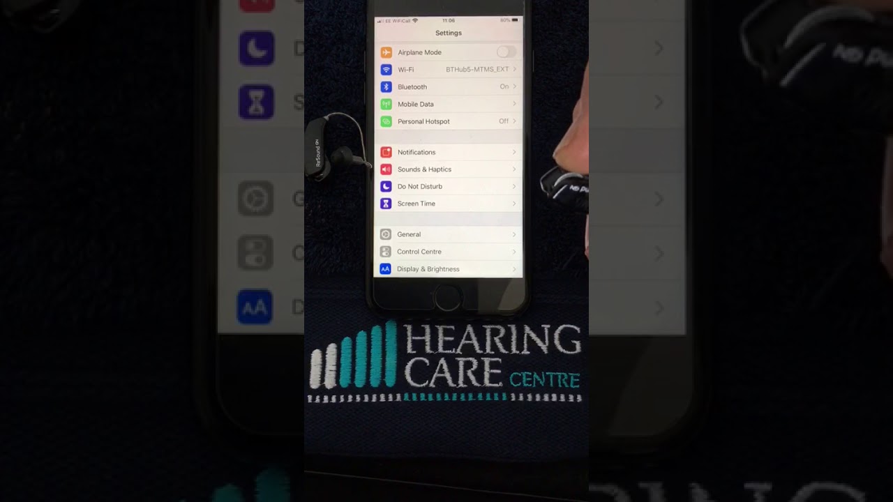 How to connect ReSound LiNX hearing aids to Apple iPhone and iPad devices via Bluetooth