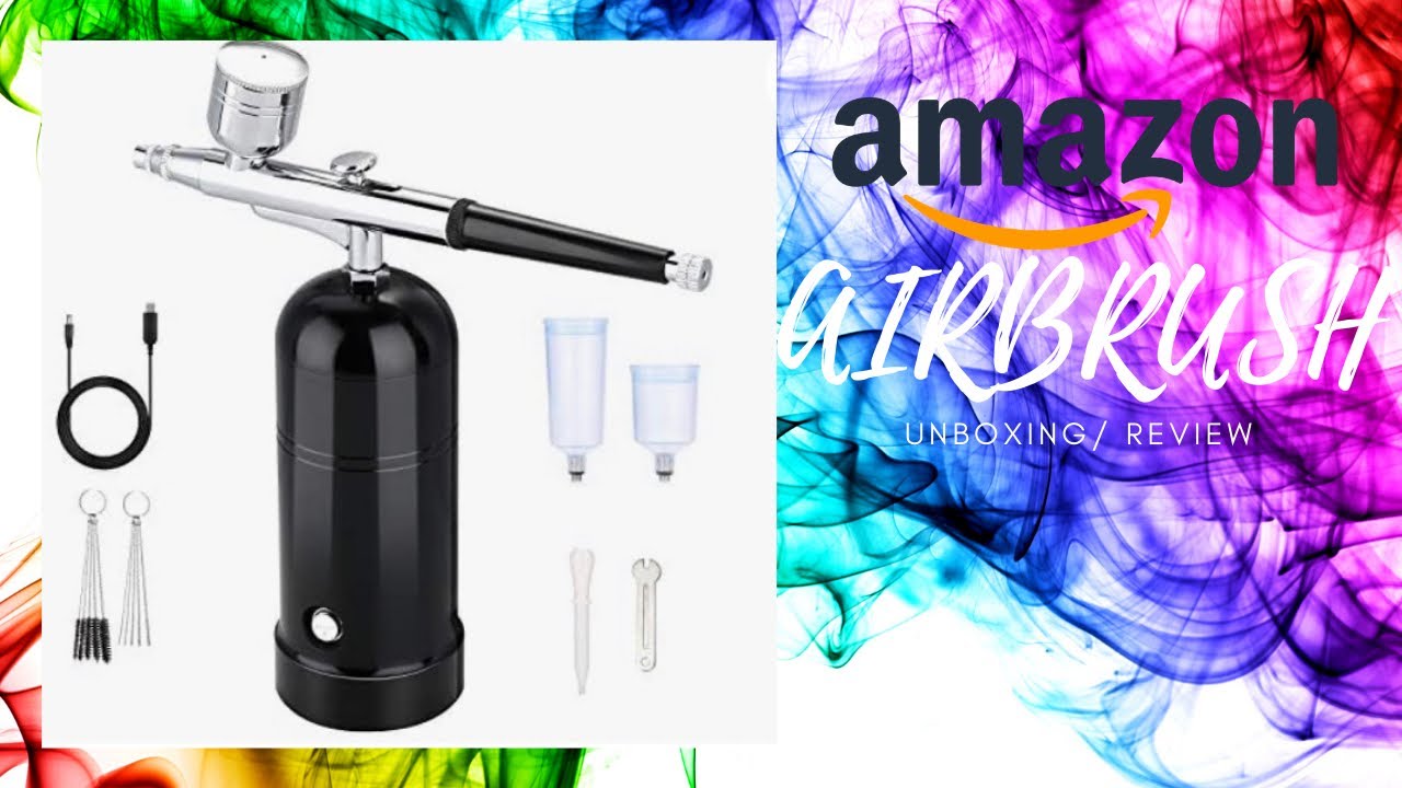 AIRBRUSHING NAILS | HOW TO AIRBRUSH | REVIEW