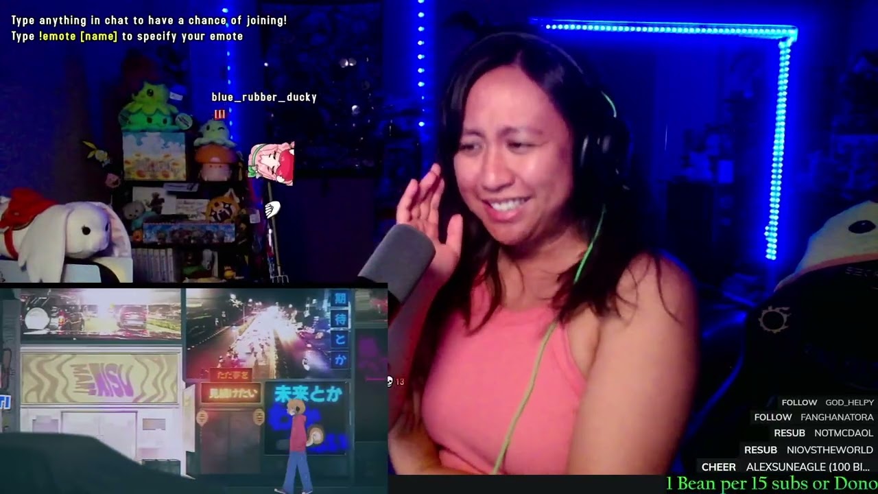 Певица и автор песен отреагировала на «Метрополис» (metropolis) [Аюнда Рису] | Twitch React Tuesday