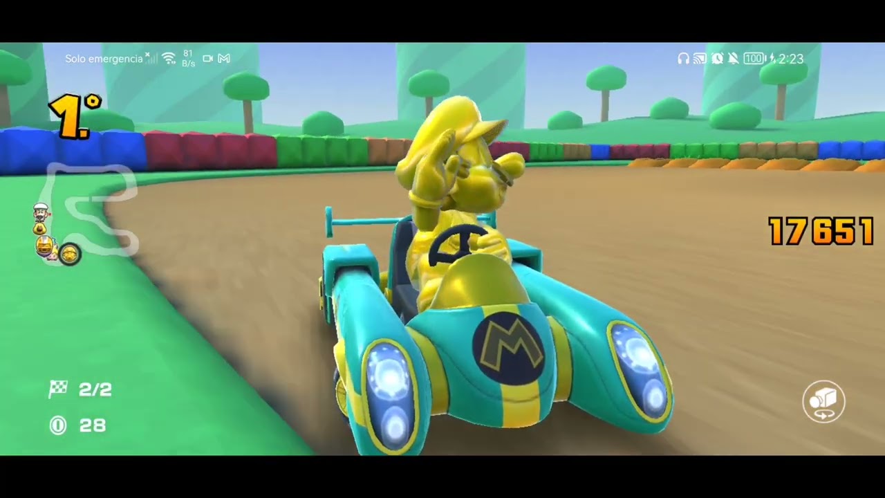 Temporada de Mario kart tour DS Mario circuito tour Copa 14 pista 1-4
