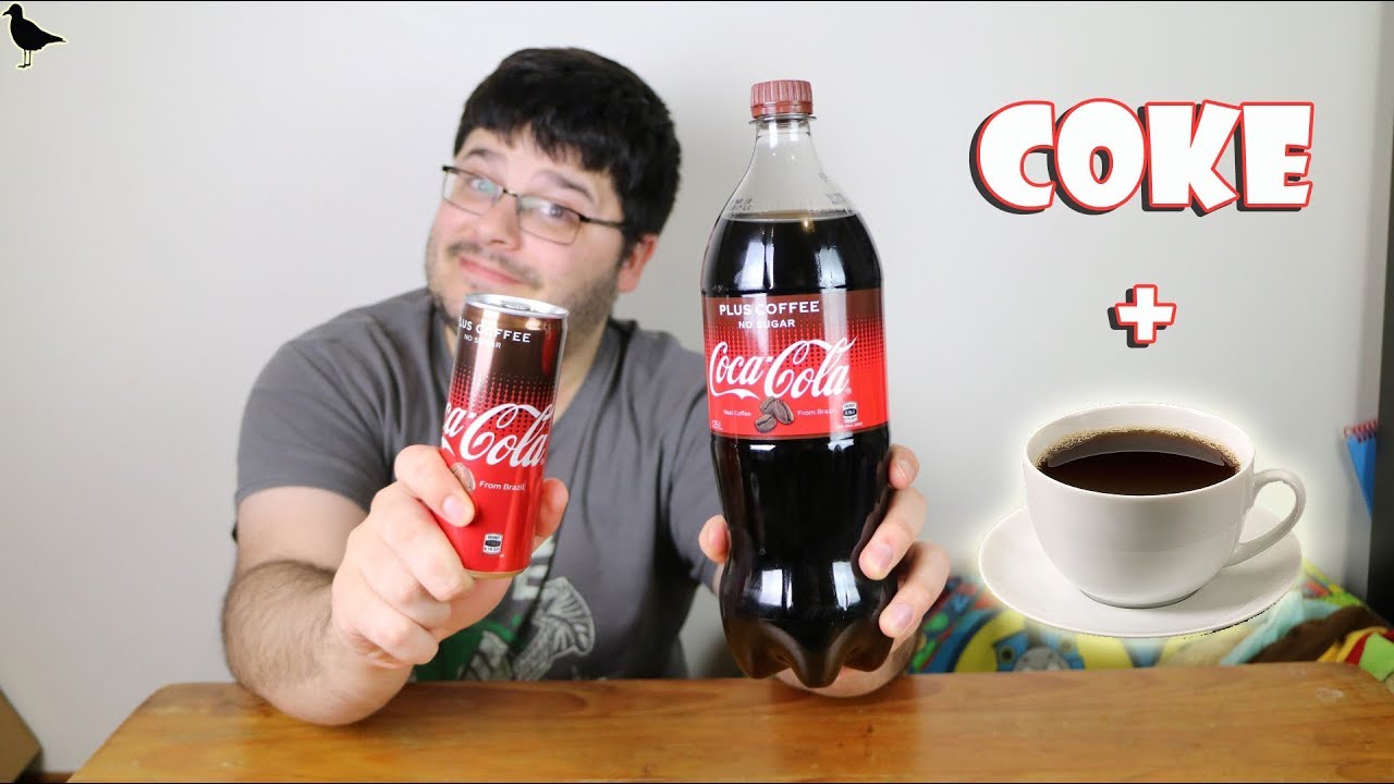 Дегустация австралийского безалкогольного напитка Coca Cola Coke Plus Coffee No Sugar | Обзоры Birdew