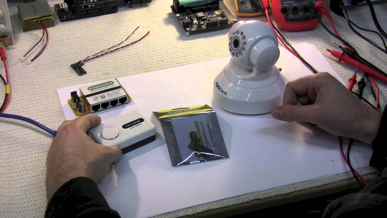 SuperHouseTV #9: DIY Power-over-Ethernet (PoE) for Foscam IP cameras