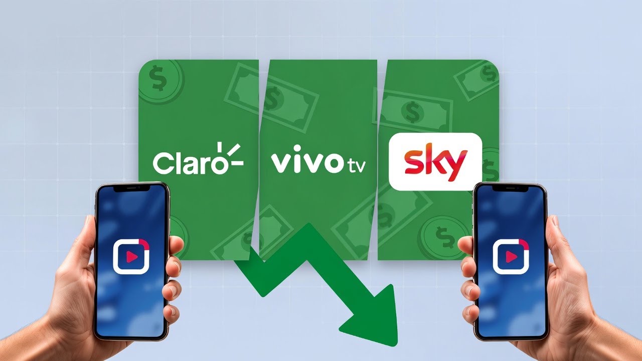 Dá pra dividir o Claro TV+, Sky+ e Vivo TV (e pagar menos)?