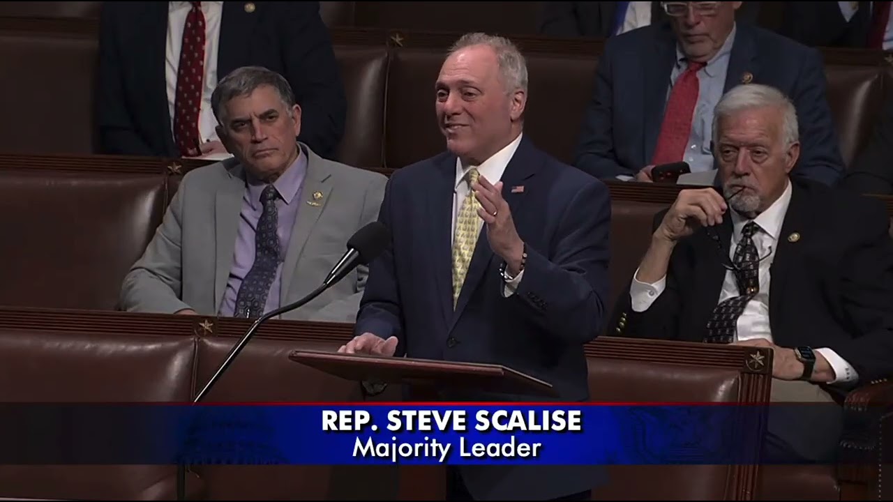 House Majority Leader Steve Scalise speaks on the House Floor | March 27, 2026
