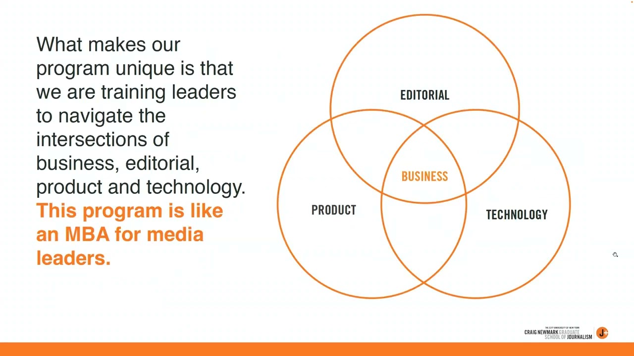 Executive Program in News Innovation and Leadership- Class of 2026 Info Session