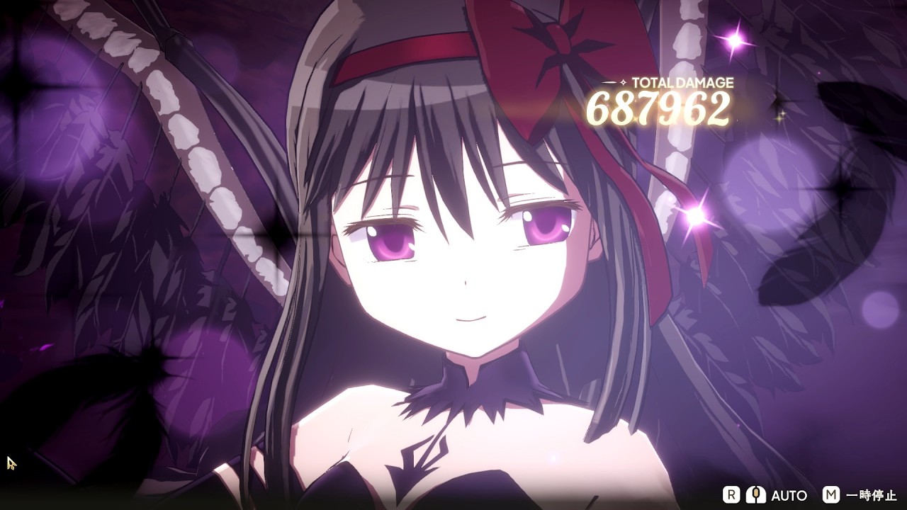 【まどドラ】魔法少女まどか☆マギカ Magia Exedra　リンクレイド　糸車の魔女LEVEL16　フルオートワンパン
