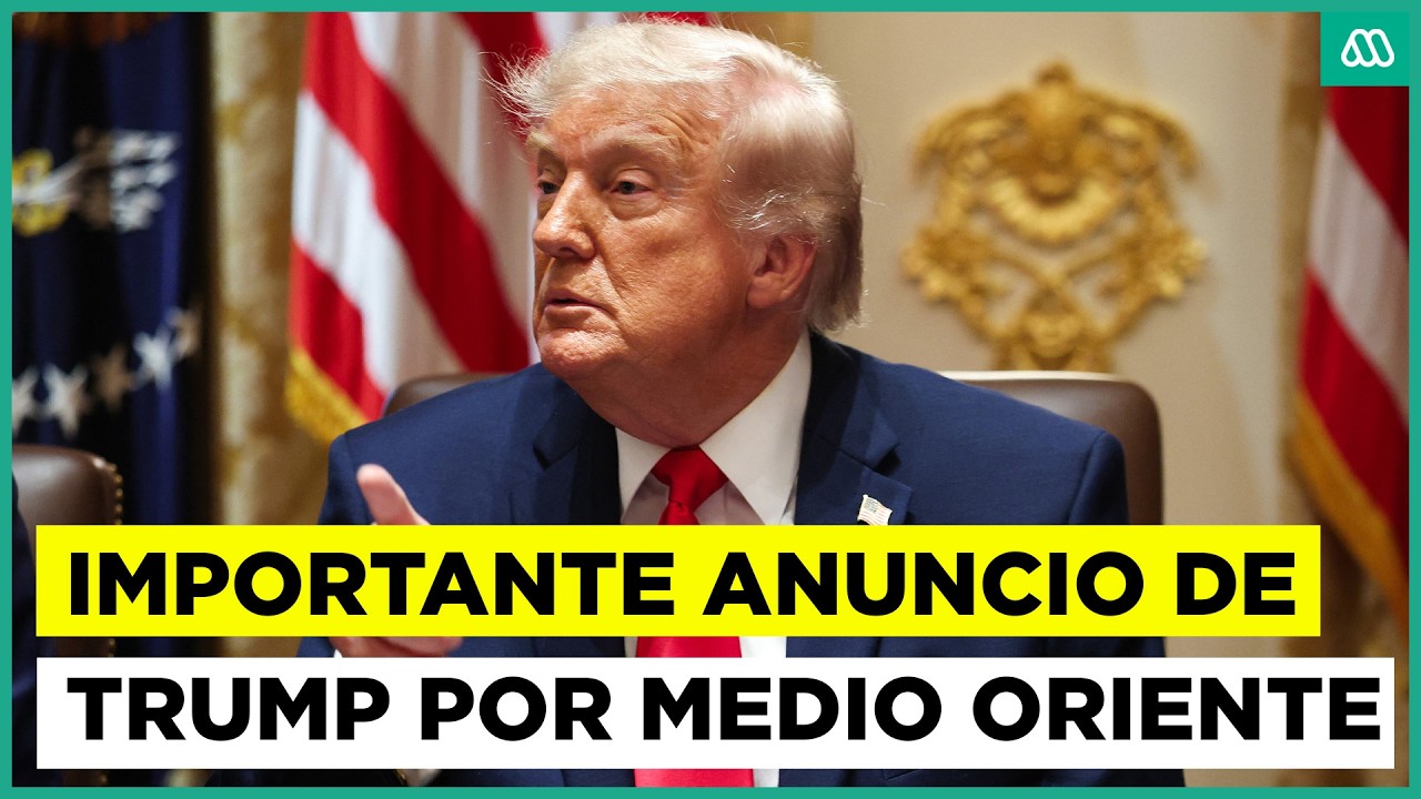 Importante anuncio de Trump por la guerra en Medio Oriente