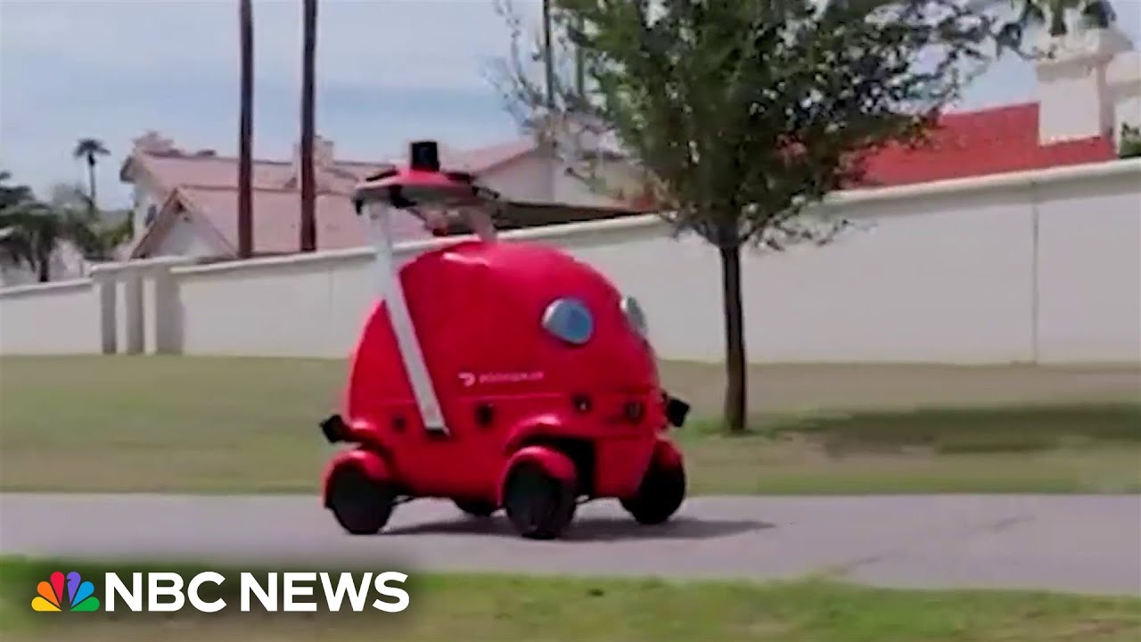 DoorDash unveils new delivery robot in Phoenix area
