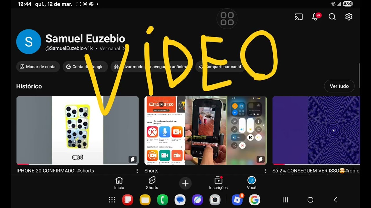 Como Gravar vídeo 📹