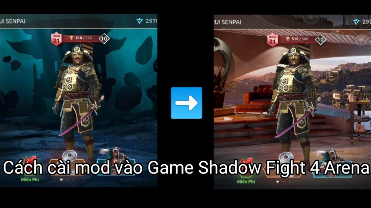 Инструкция по установке модов в игре Shadow Fight 4 Arena