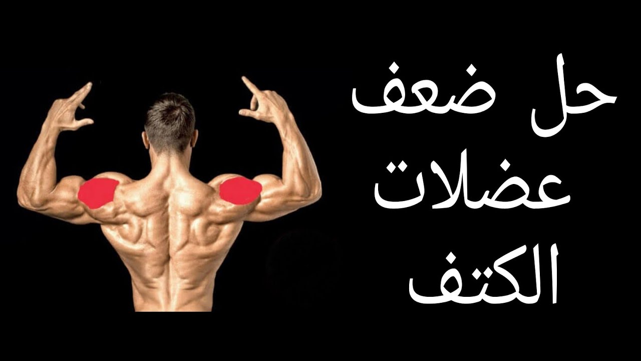 ضعف عضلات الكتف ❌ الحل النهائي 👌👌