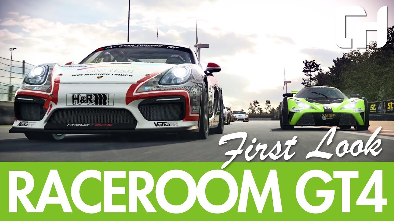 RaceRoom GT4 Cars First Look [R3E]