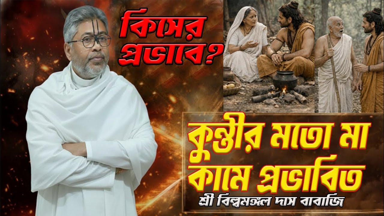 #কিসের প্রভাবে?কুন্তীর মতো মা কামে প্রভাবিতশ্রী #বিল্বমঙ্গল দাস বাবাজি# Billo Mangal Das Baba ji