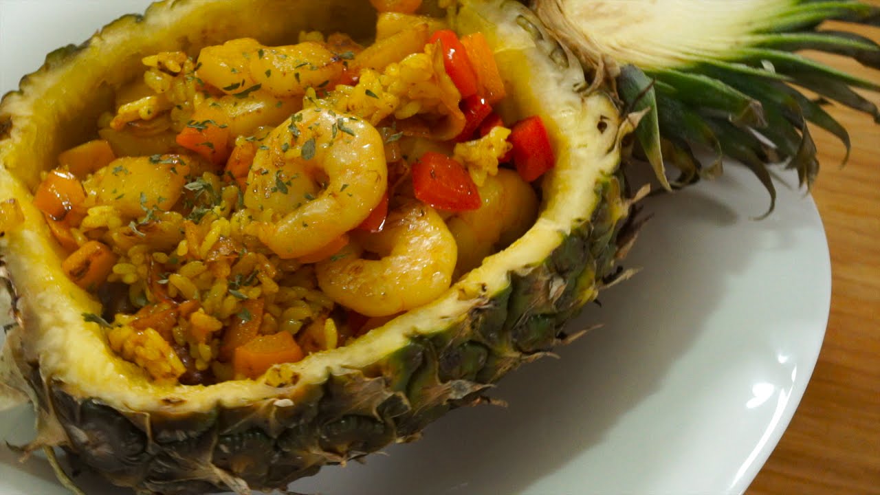 소프의 [파인애플 볶음밥]  만들기