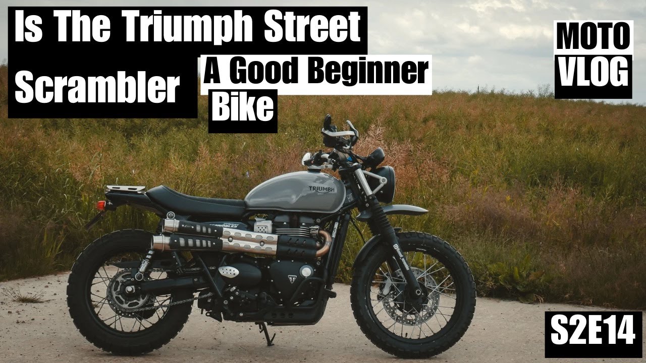 Triumph Street Scrambler 900cc — лучший мотоцикл для новичков? | Motovlog S2E14